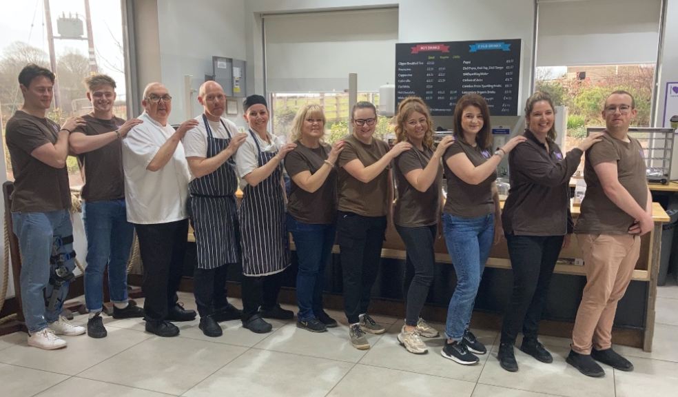 Taste of the West Gold Award - The team from The Kitchen at The Donkey Sanctuary Sidmouth