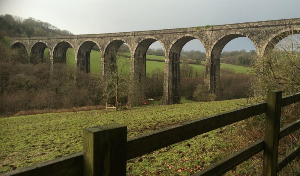 Tavistock rail line viaduct