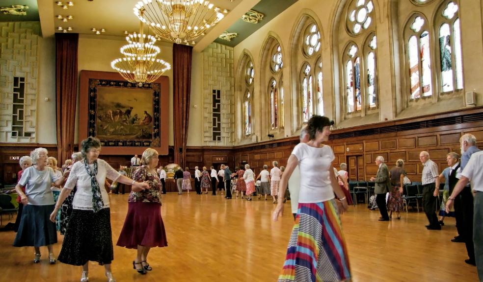 Dancing to music by 'Wally's Dance Party'