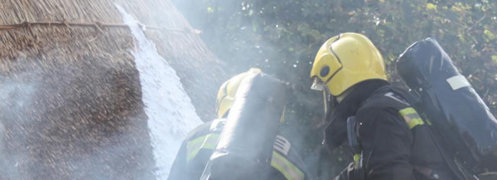 Check your thatched roof is safe for winter