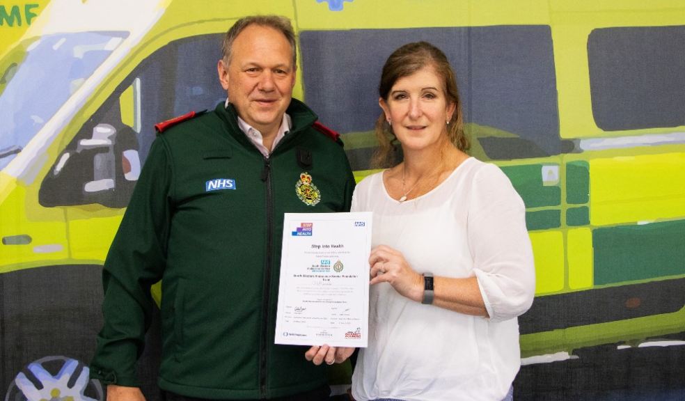 The South Western Ambulance Service NHS Foundation Trust (SWASFT) is proud to announce that it has officially signed the Step into Health pledge