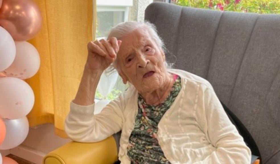Theresa Ryan, from Plymouth celebrating her 107th birthday