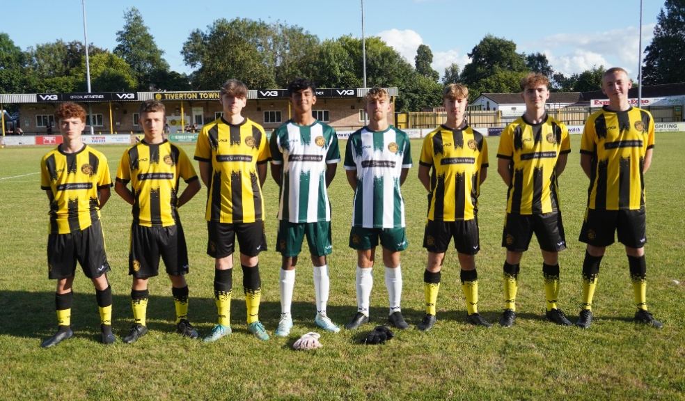 Tiverton Town squad.