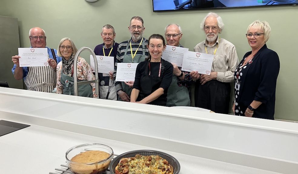 First newbie cooks ‘graduate’ from Westbank’s  recently launched Community Cookery School 