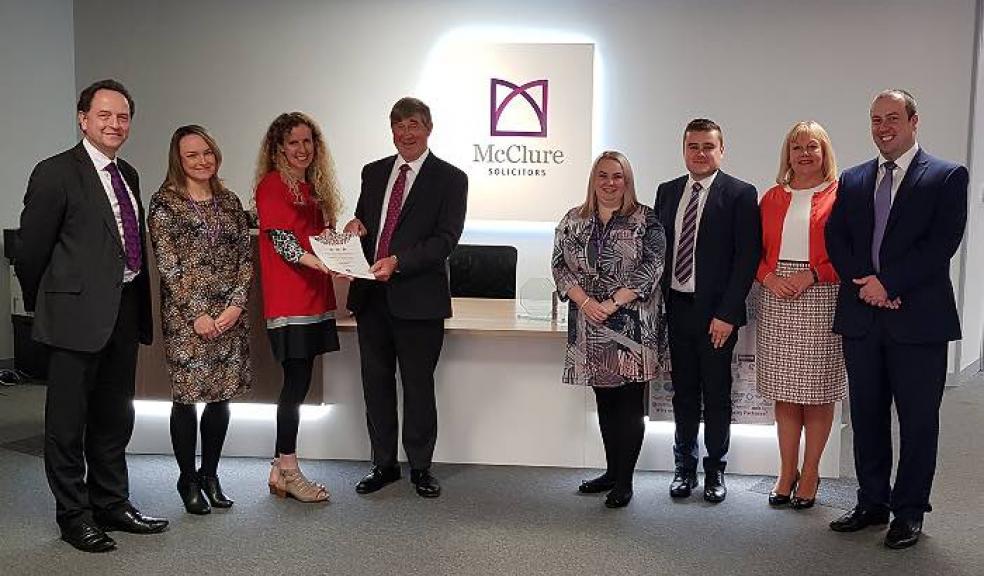 L-R: Adrian Howlett, Jennifer Hepburn, Jo Dallas (Legacy and In Memory Coordinator, ChristianAid), Andrew Robertson, Lesley Miller, Ross Anderson, Liz McDonald, Craig Jackson.
