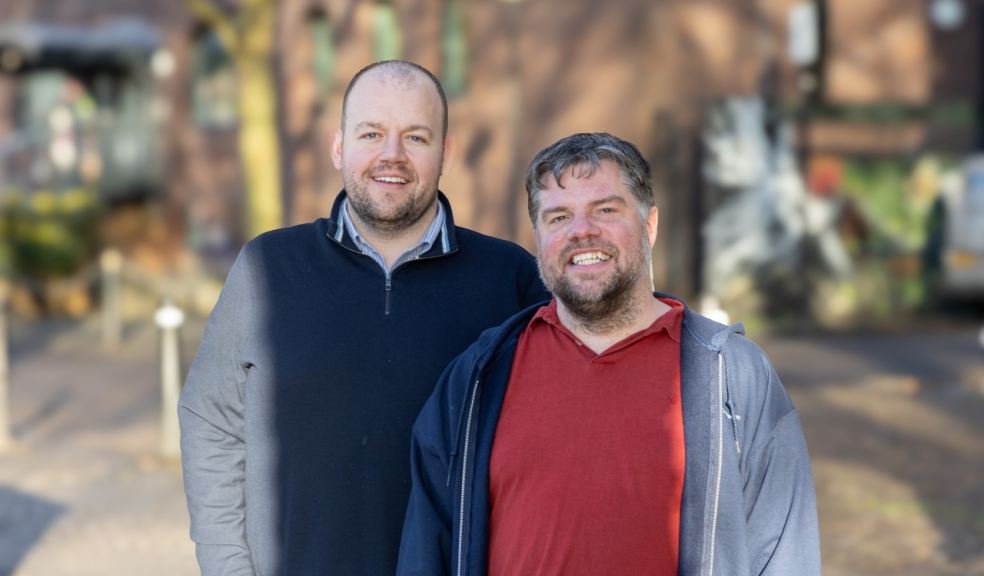 Will Jordan (left), and Dave Hall.