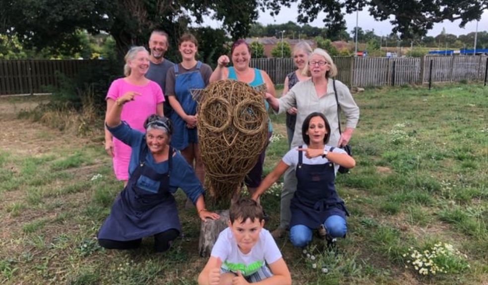 Willow crafting workshop. Photo: National Trust Images.