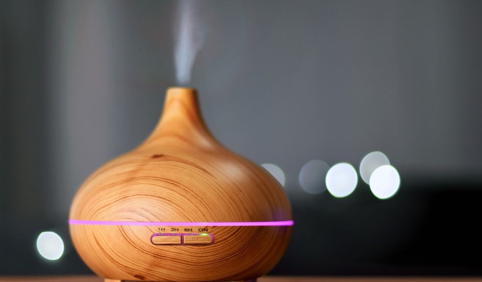 You might consider an oil diffuser.