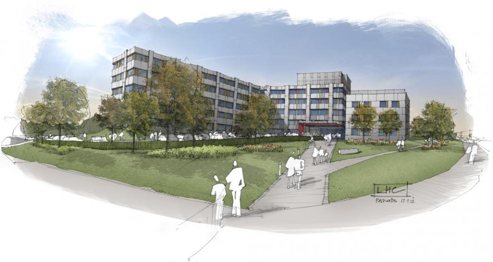 An artist's impression of the new-look Plumer House