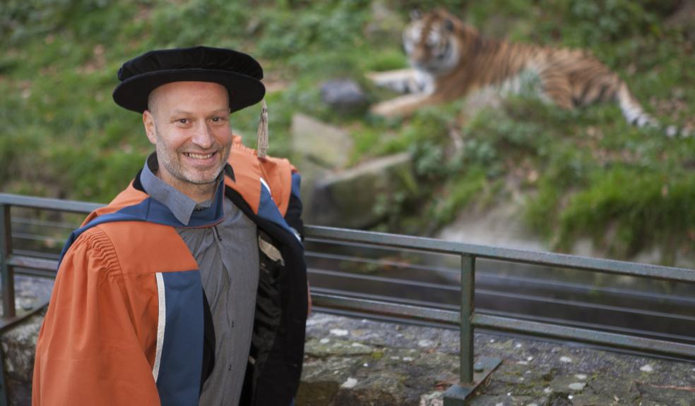 Benjamin Mee at Dartmoor Zoo.