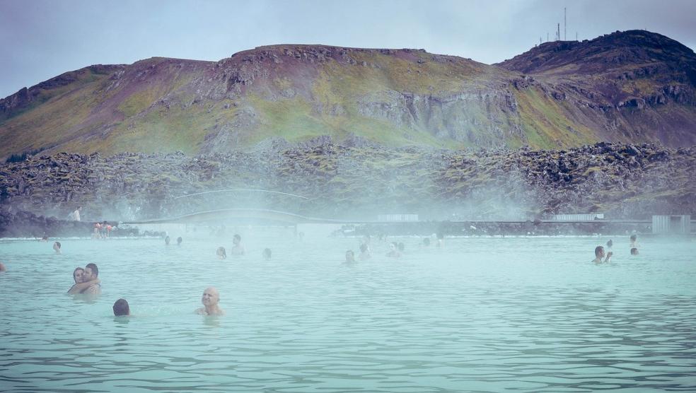The Blue Lagoon in Iceland