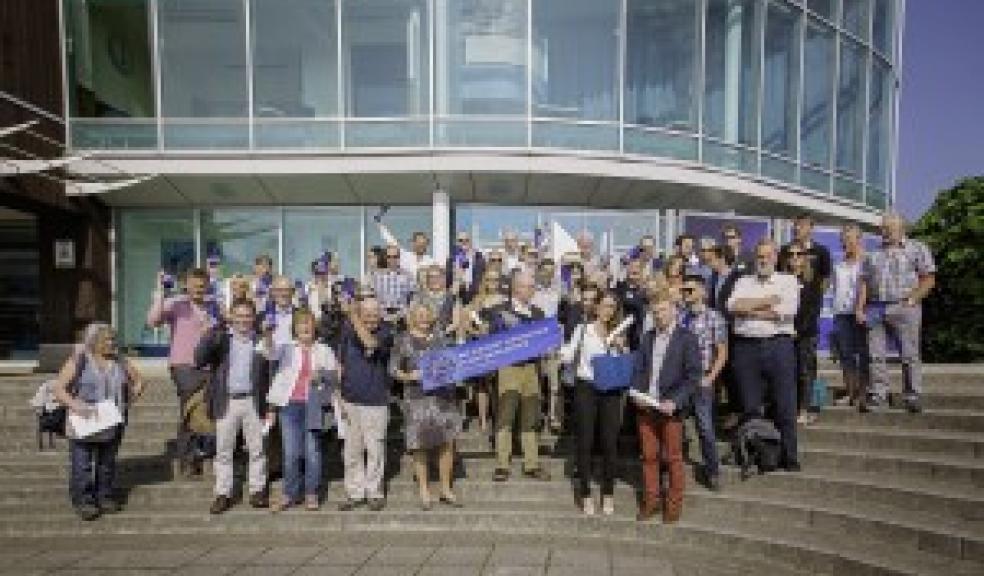 Delegates at the Marine Park conference held at Plymouth’s National Marine Aquarium in June. Photo: Plymouth City Council