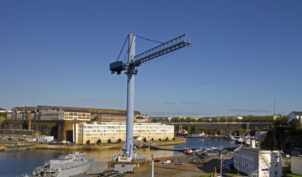 View of the harbour, Brest