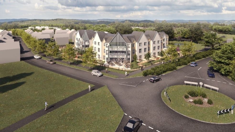 CGI of the new home.