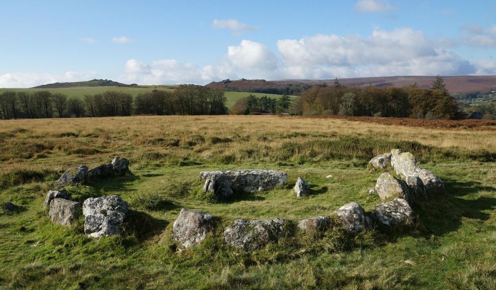 Dartmoor stone circles.
