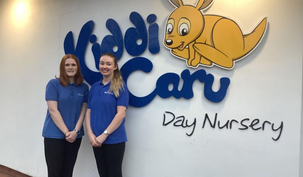 Chloe and Louella at Kiddi Caru Day Nursery 
