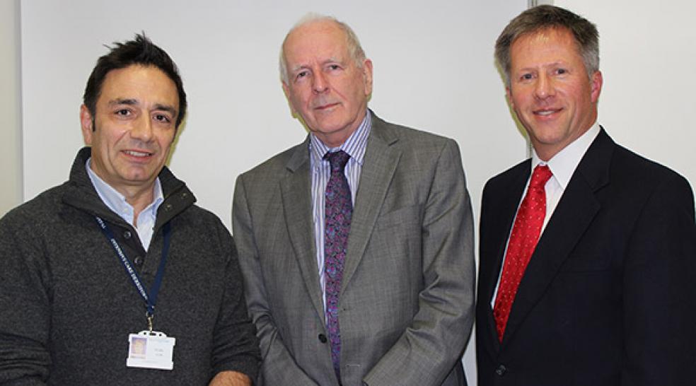 Dr Mark Sair, Dr Denis Wilkins and Dr Martin Walker