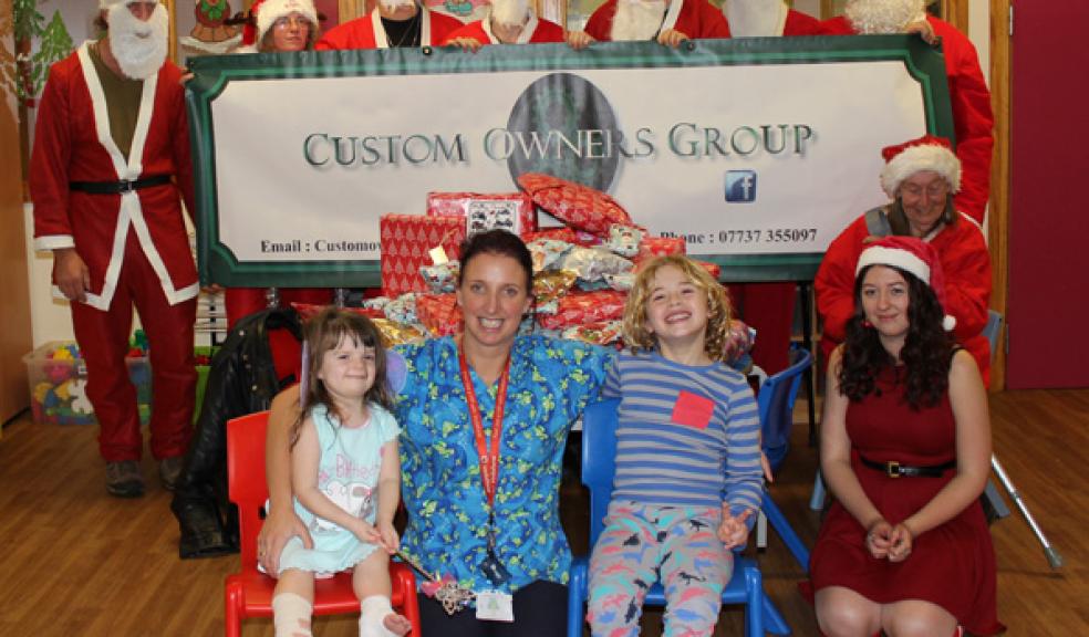 Members of Custom Owners Group, Abigail Doherty (3), Sam Cartwright and Reuben Hellings