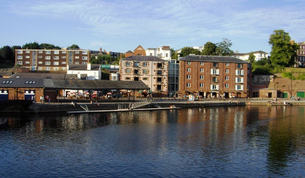 Exeter's historic quayside