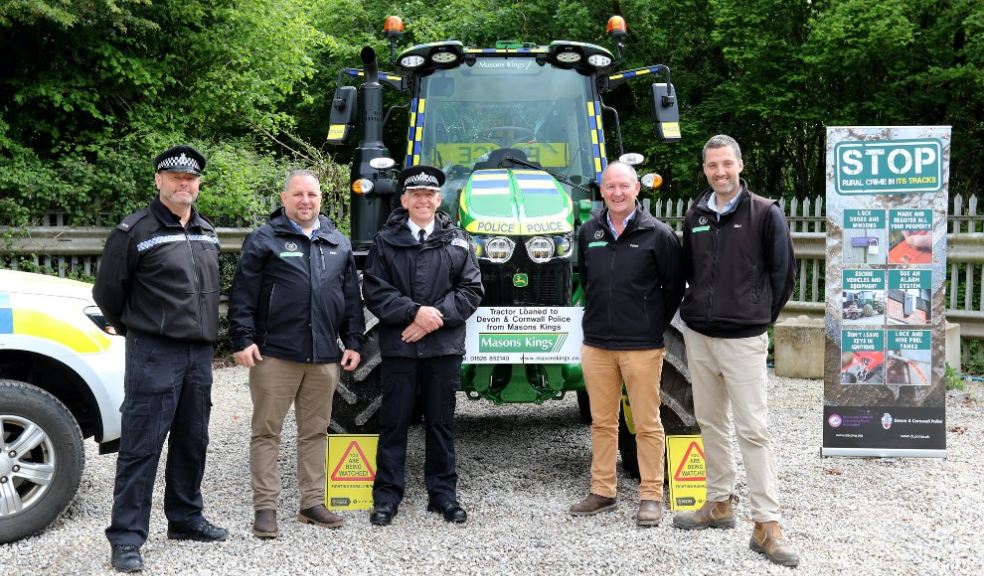 Pictured, left to right: PC Clarke Orchard, Alan Rowdon, ACC Glen Mayhew, Peter Endacott, Elliot Prior.