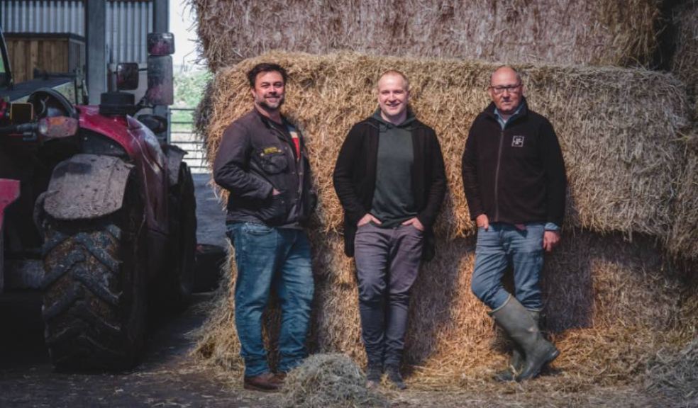 Photo: Left and Centre: Dhruv Baker and Tom Whitaker from Tempus Foods Right: Andrew Owens from Rare & Pasture