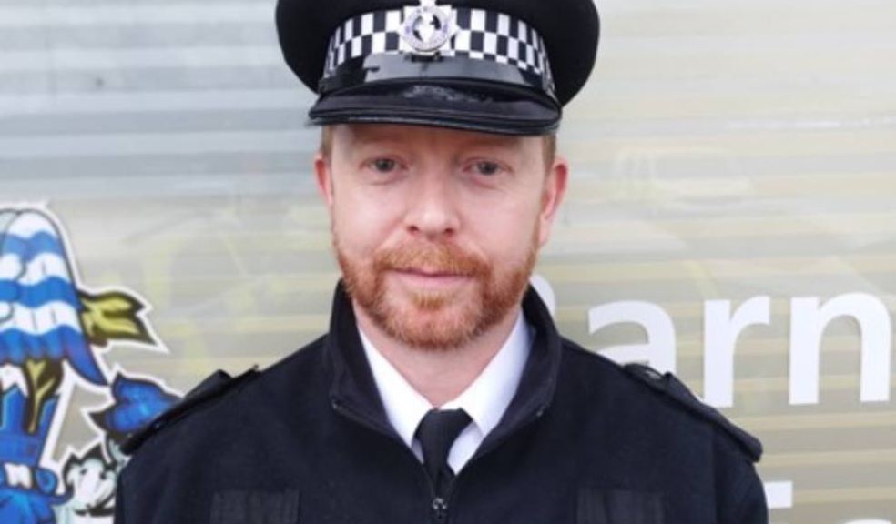 Photo caption: Barnstaple Sector Inspector Andy Wills