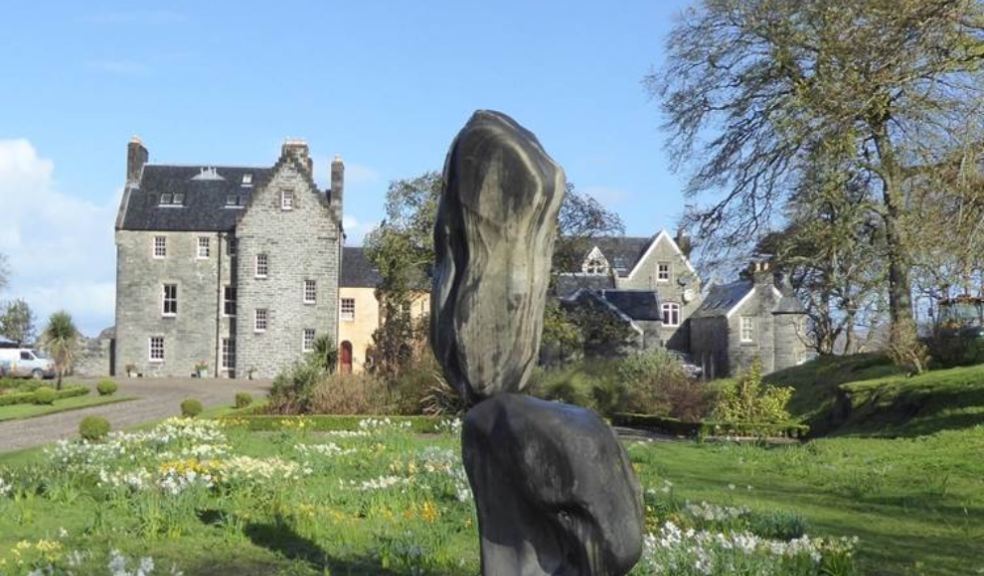 Adrian Gray Gneiss boulder sculpture, West coast of Scotland