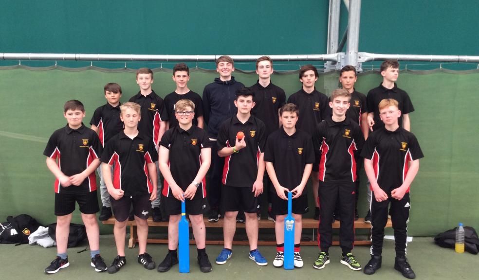 Year 9 and 10 cricket team