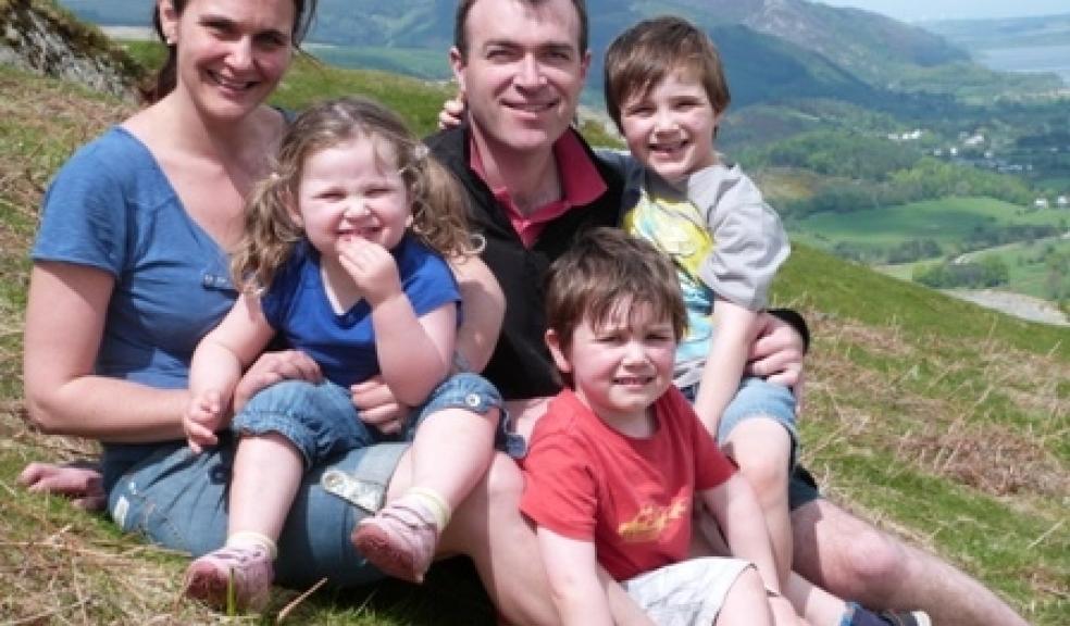 Rev Joe Dent and his family