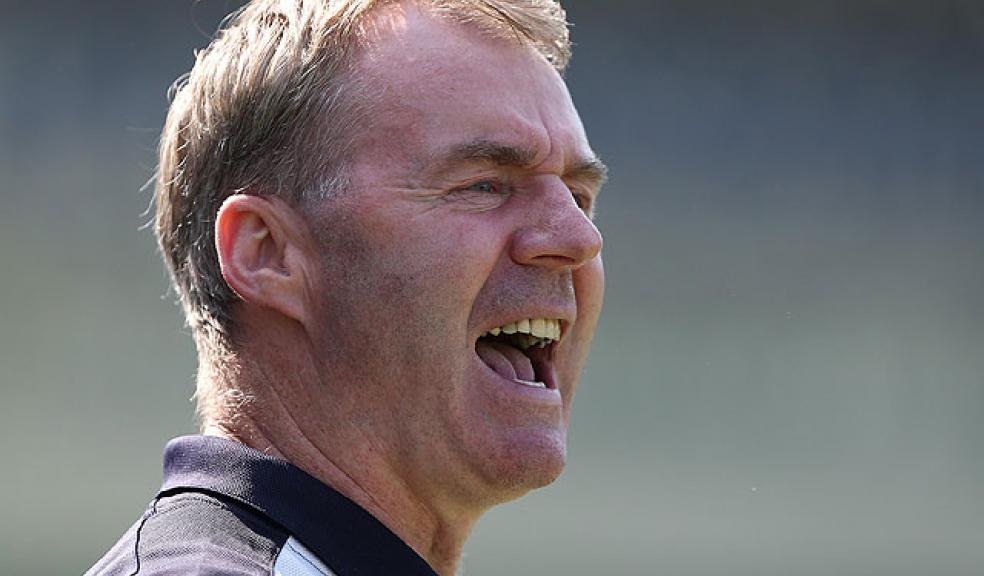 Plymouth Argyle manager, John Sheridan. Image courtesy of Plymouth Argyle FC.