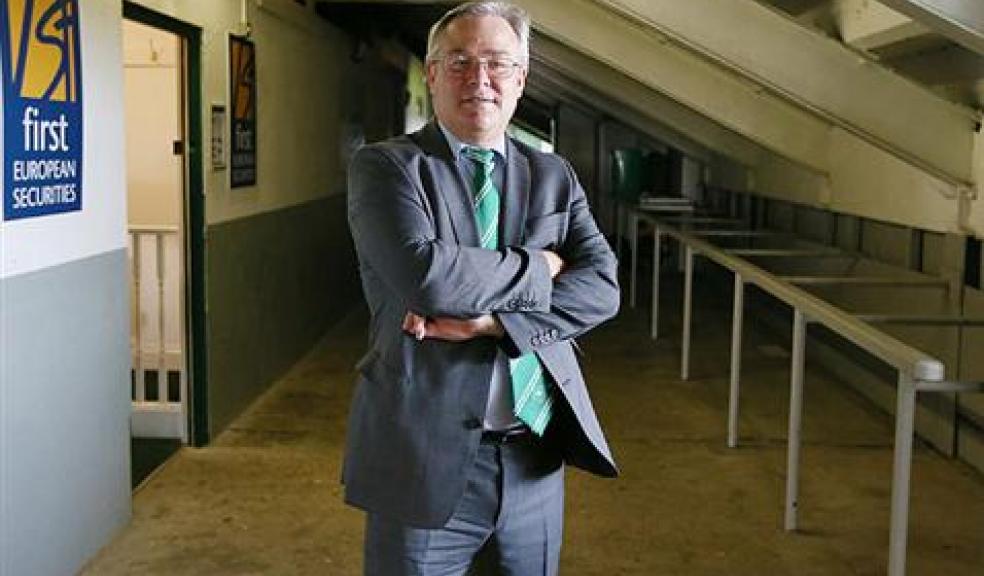 Plymouth Argyle's new Chief Executive Martyn Starnes. Image courtesy of Plymouth Argyle