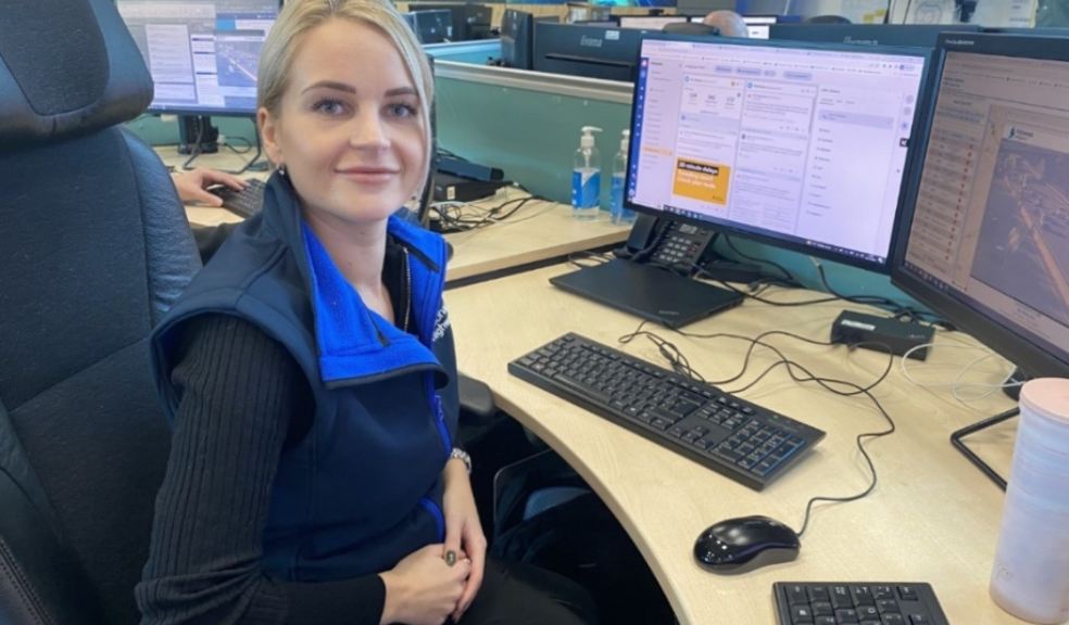 Megan Cartwright will be working on Christmas Day at the National Traffic Operations Centre in Birmingham.