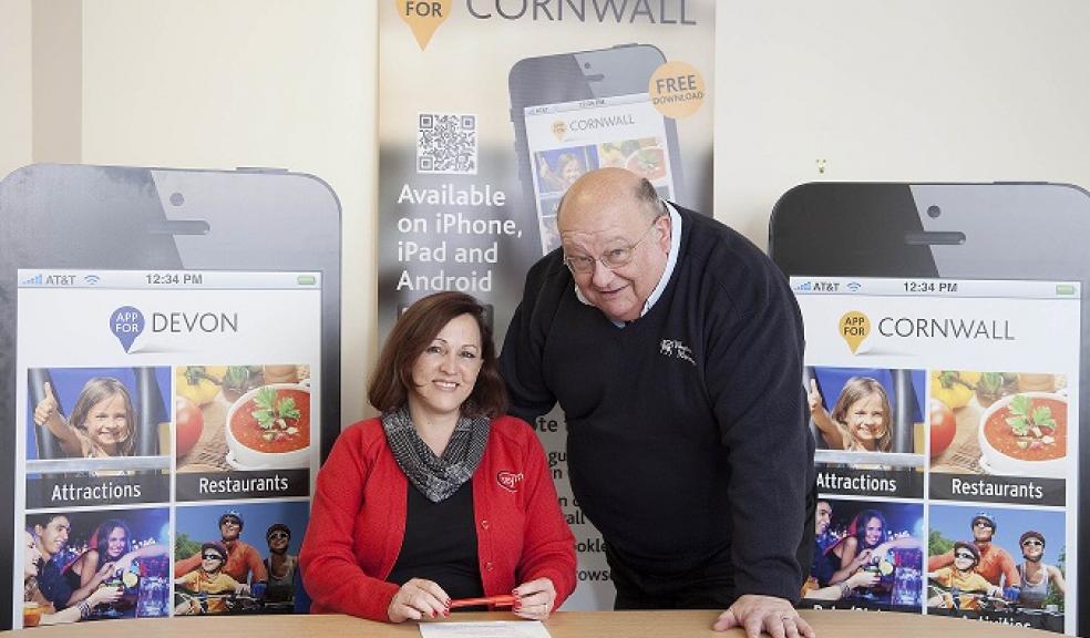 Tina Seymour, Managing Director of Seymac Distribution, Redruth, and Geoffrey Roach, Managing Director of Westward M. S. Ltd, South Brent, High
