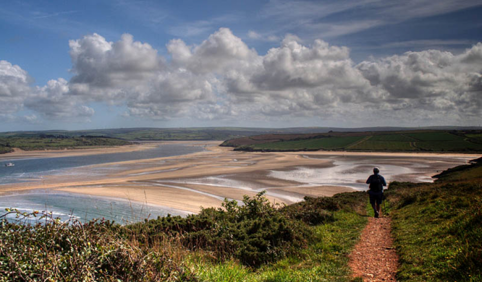 Low tide on the river Camel near Padstow by Rosie Spooner