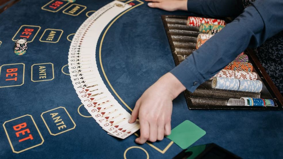 A professional dealer in the live section of no verification casinos in Ireland