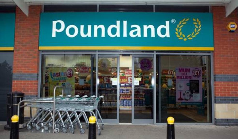 One of Poundland's Exeter stores