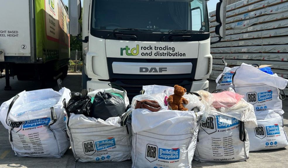 Some of the items donated to RGB Building Supplies’ appeal to help Ukrainian citizens. Some of the items donated to RGB Building Supplies’ appeal to help Ukrainian citizens.