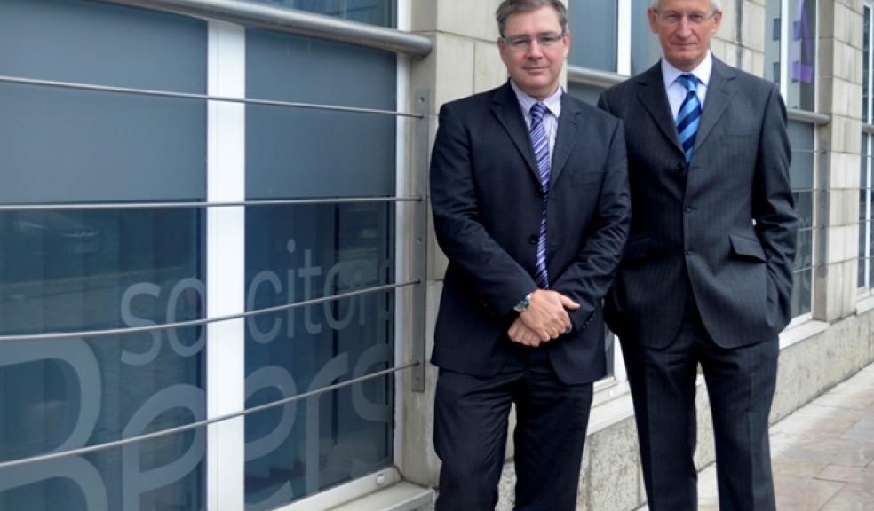 Richard Jones (left) and Paul Housego.
