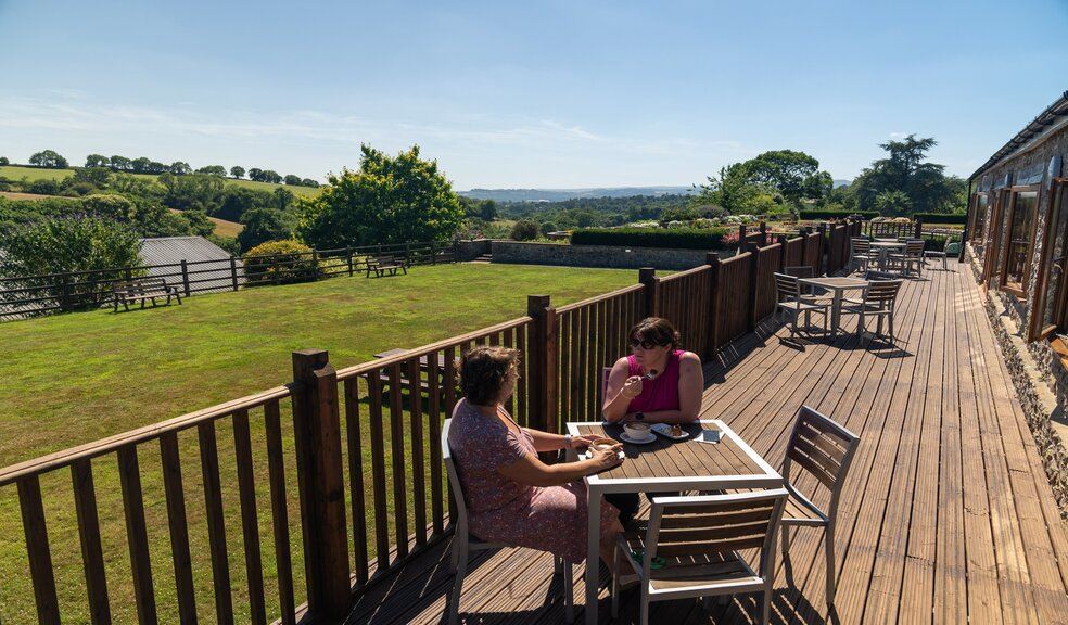 Picture of the outside of The Stables Cafe Devon at Harcombe House near Chudleigh Picture of the outside of The Stables Cafe Devon at Harcombe House near Chudleigh