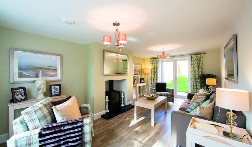 Living Room – C G Fry & Son Show Home Hillcrest Development Exmouth