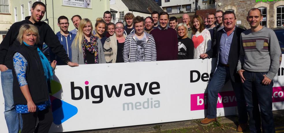 Simon Beer / Debbi Moore / Ronnie Halden / Tom Gozna – with the rest of the Big Wave Media Team