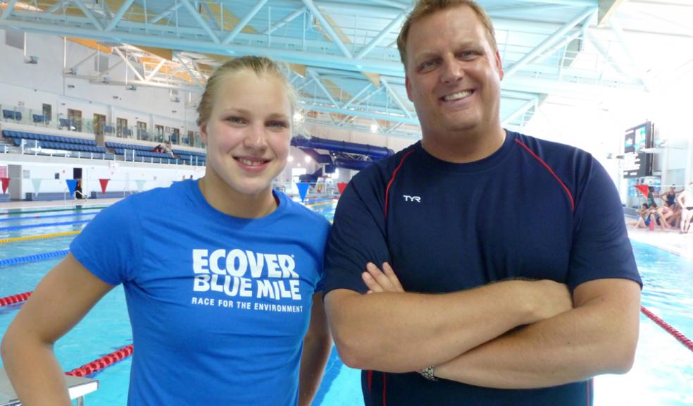 Plymouth's Olympic gold medallist Ruta Meilutyte has thrown her weight behind the 2013 Ecover Blue Mile which takes place off Plymouth’s historic Barbican on 14-15 September