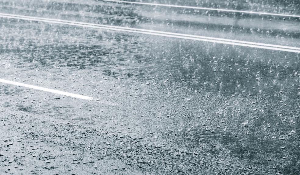 Heavy rain causes a number of flooding incidents in Plymouth