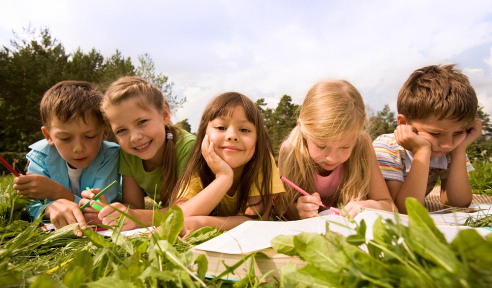 Children will be going outside to learn as part of a major campaign to get them more in touch with the environment
