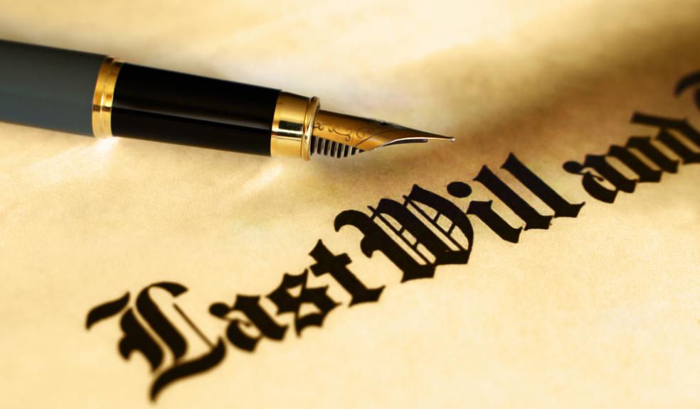 The government has lent its support to encourage people to leave money to charity in their wills