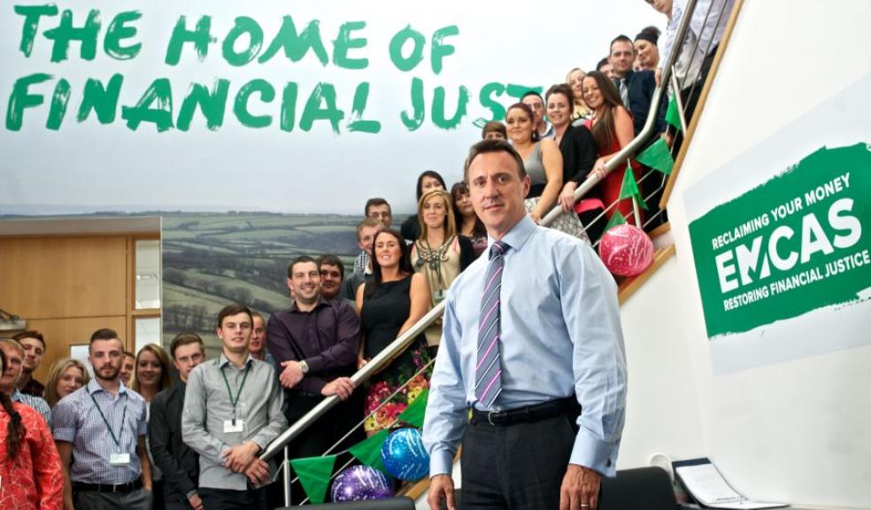 The EMCAS team and CEO, Craig Bernhardt.