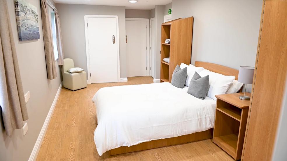 One of the new look bedrooms at Westbrooke Grange