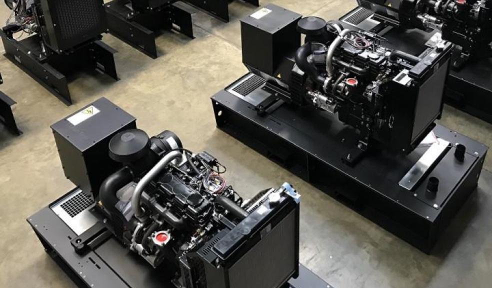 Diesel generators in production