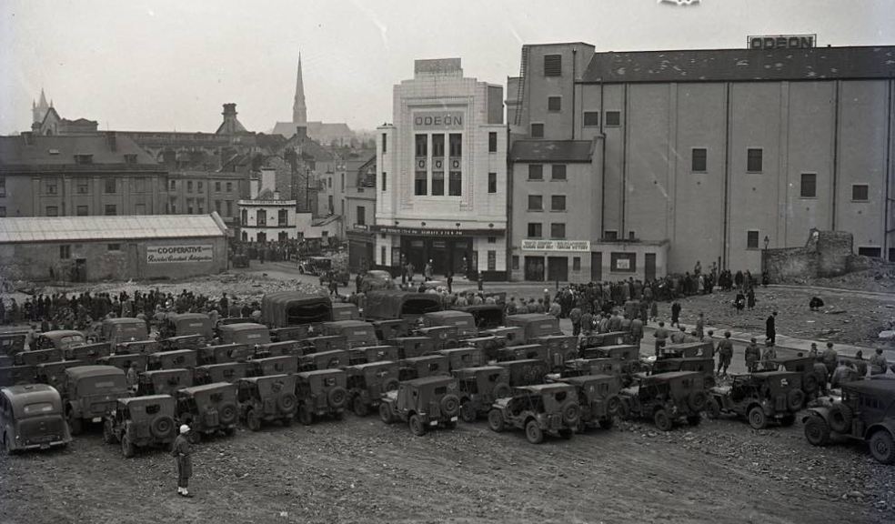 Photo caption: D Day Landings, Plymouth Preparation Briefing, c1944. Image courtesy of The Box © Mirrorpix