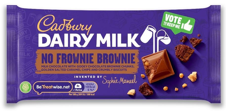 Cadbury Dairy Milk No Frownie Brownie